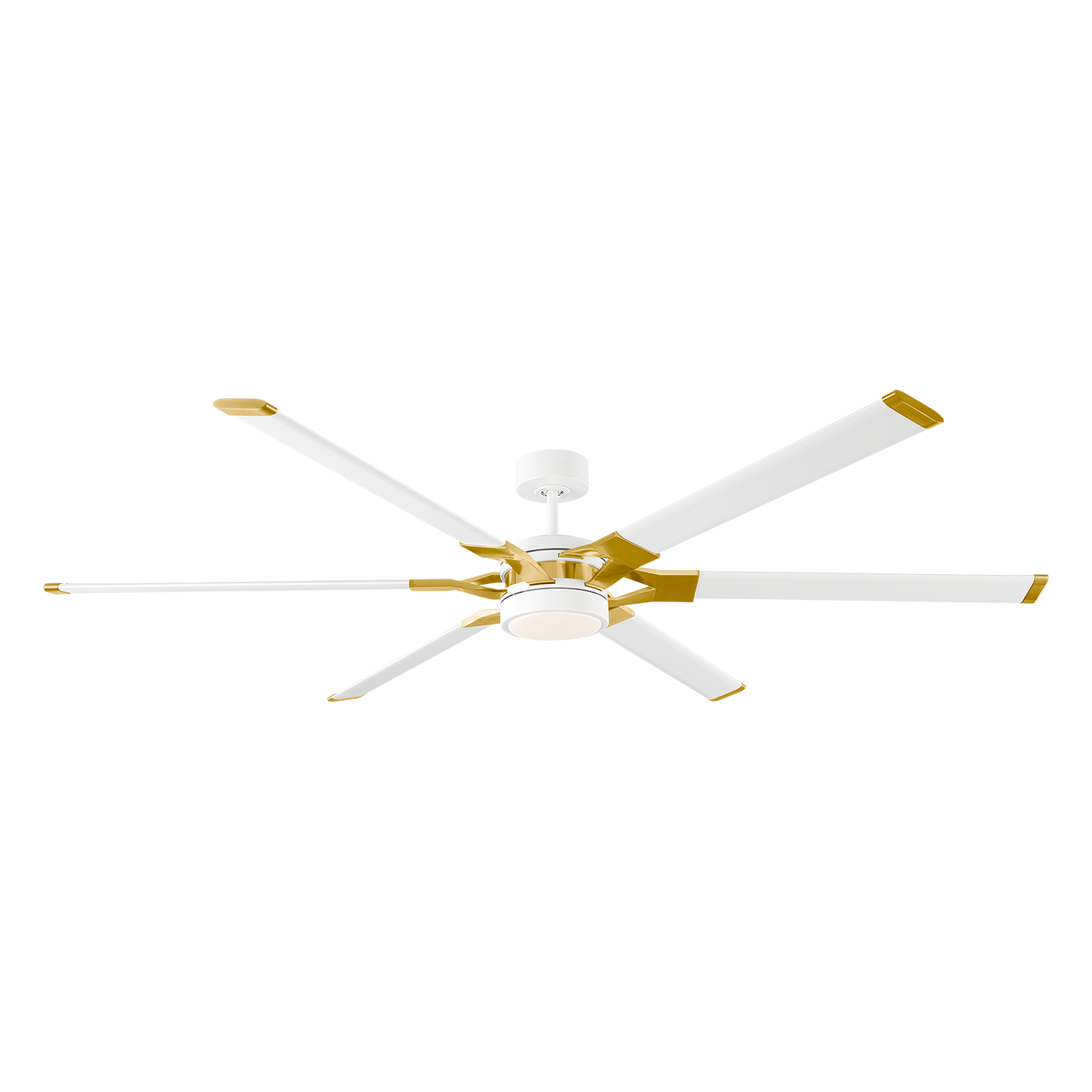 The Loft ceiling fan creates a refreshing breeze for larger spaces with six aluminum blades. 