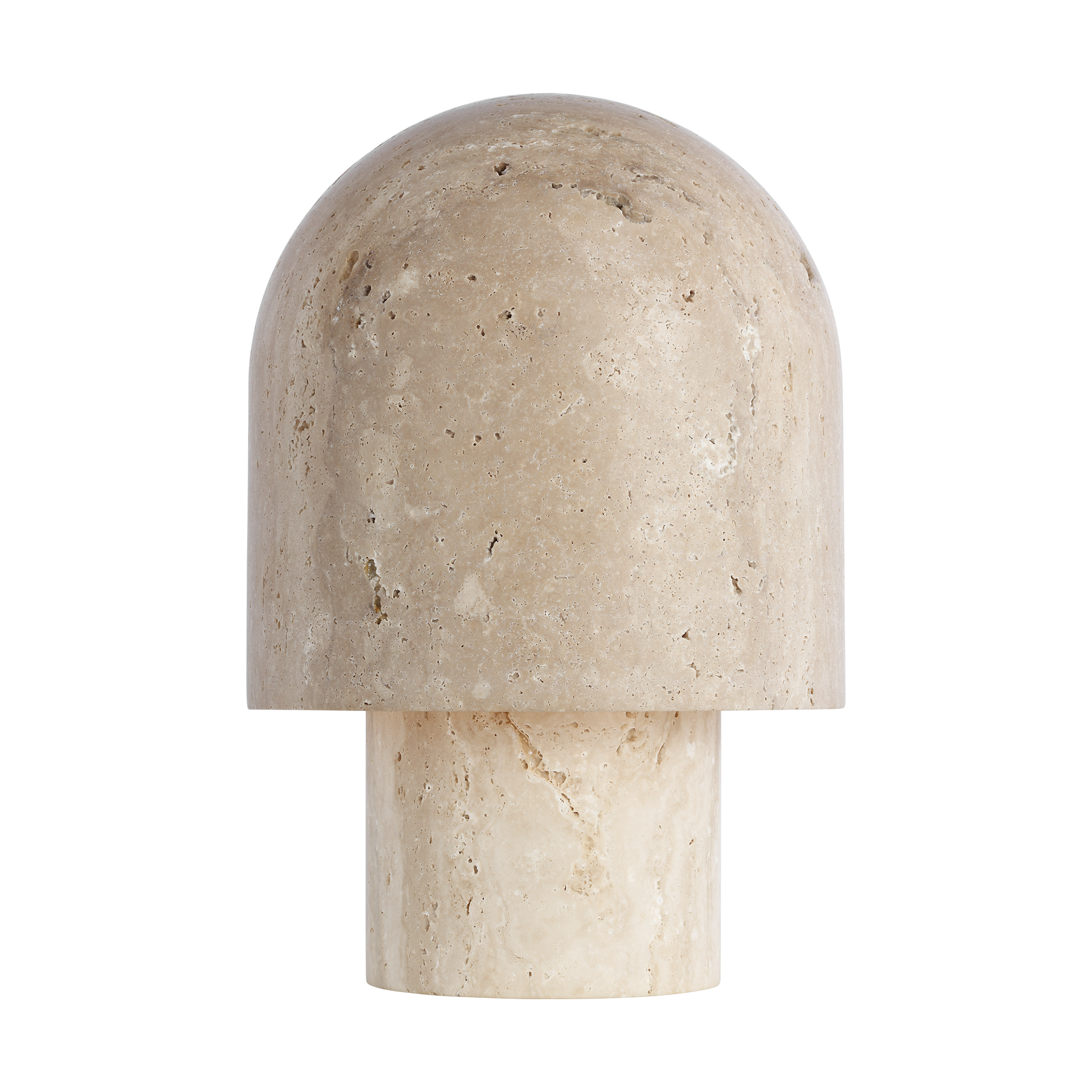 Kennett Small Travertine Table Lamp