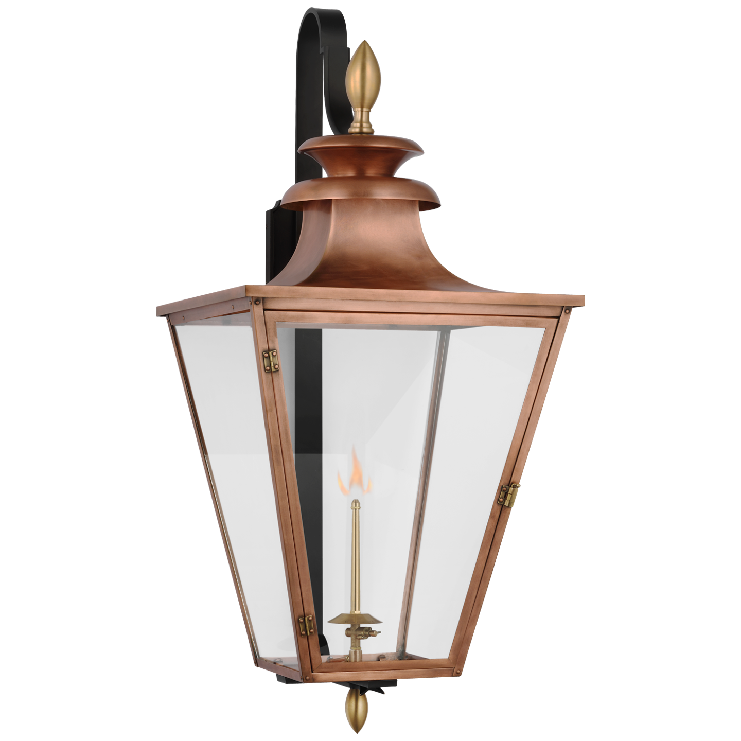 Albermarle Large Bracketed Gas Wall Lantern