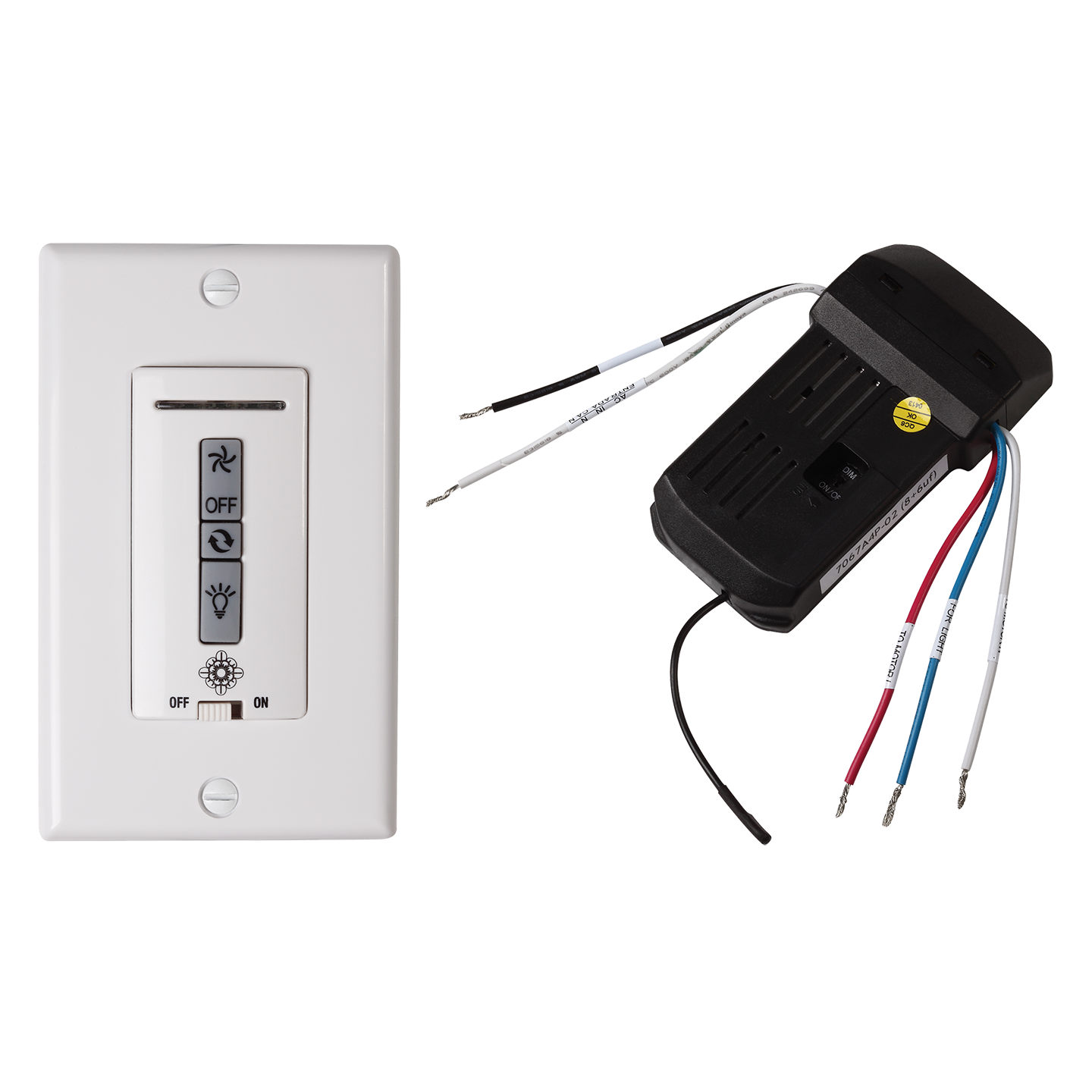 NEO Hardwired Wall Control Transmitter & Receiver (Non-Reversing)